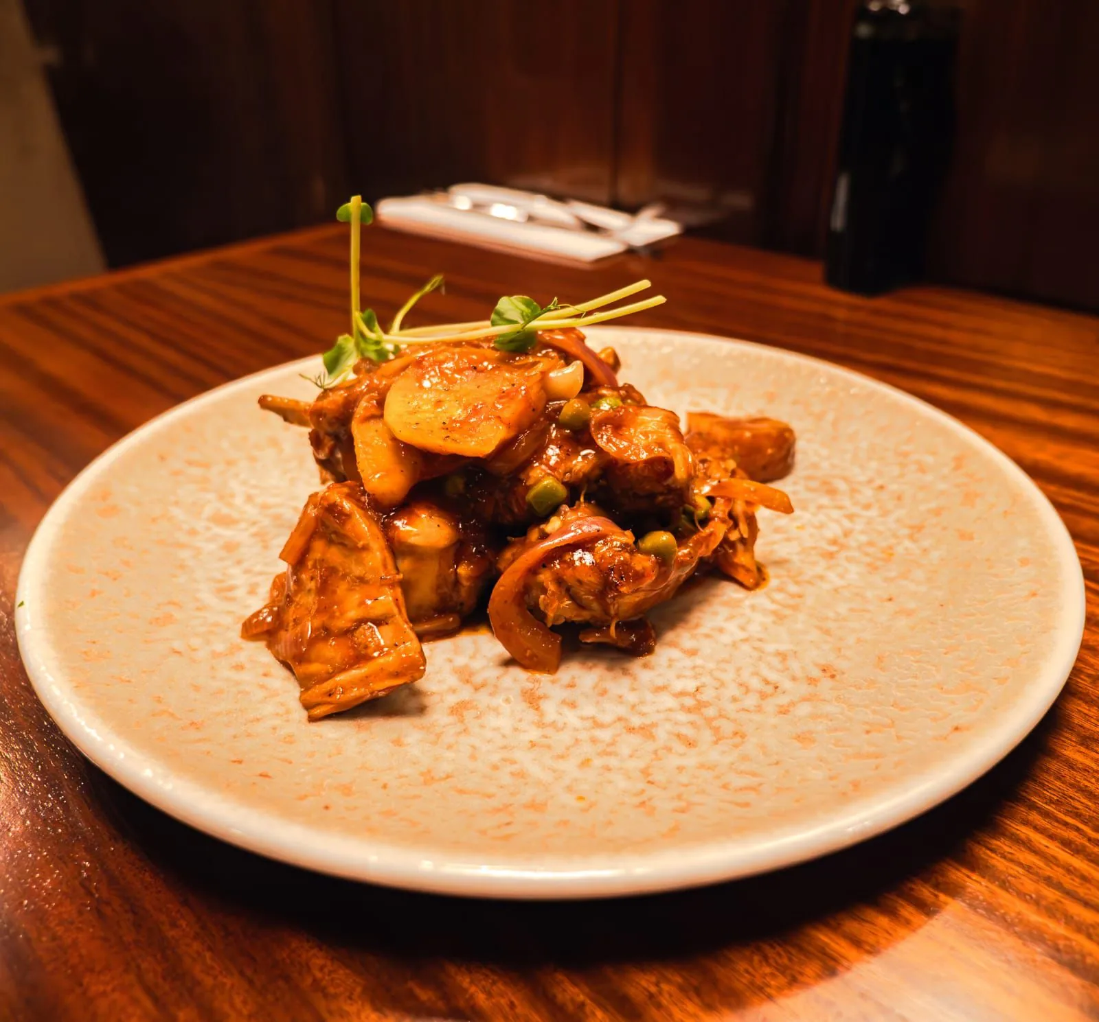 Signature Maltese rabbit dish